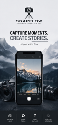SnapFlow™ Bluetooth Selfie Stick